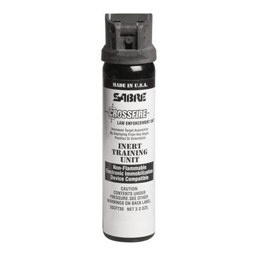 Sabre Crossfire Active and Inert Pepper Spray (Inert, 0.33% MC, 0.67%, 1.33% MC.) - Tactical & Duty Gear